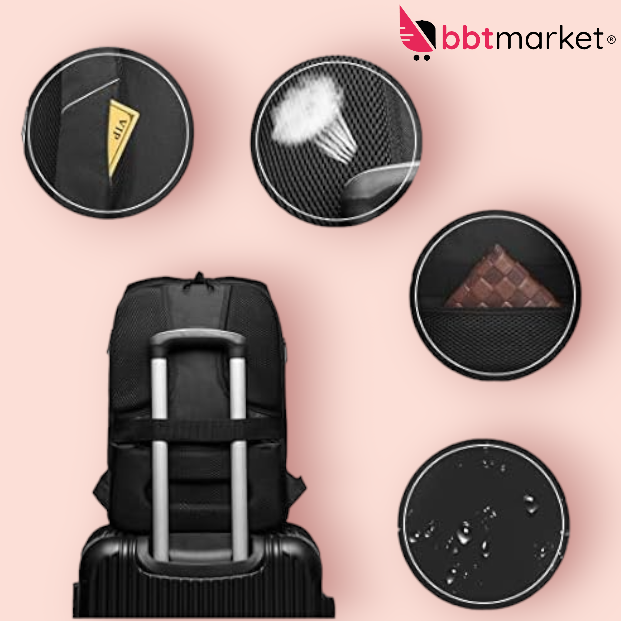 Waterproof Backpack Work Leisure Sport Men Women Laptop School Backpack New 