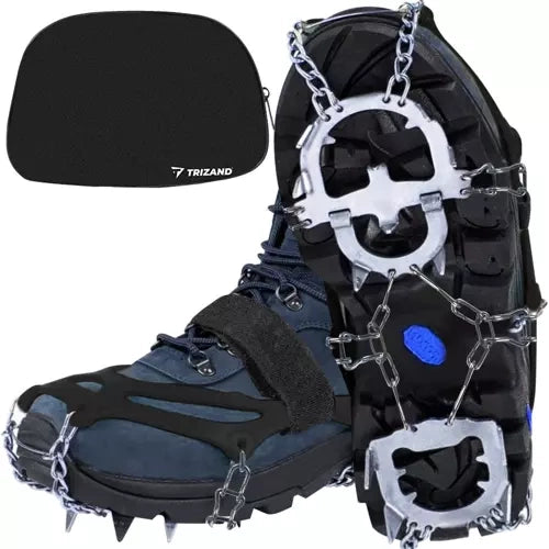 Schuhgriffe Anti-Rutsch-Spikes XL (45–48) – Sicher Gehen auf Eis & Schnee