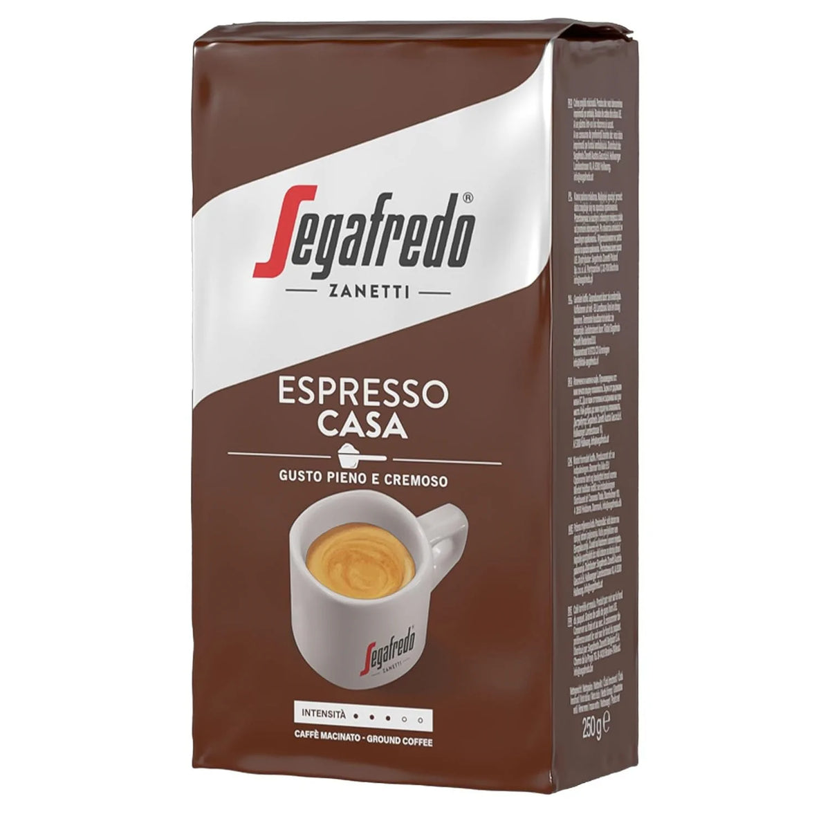 Segafredo Espresso Casa gemahlener Kaffee 250 g – aromatischer Espresso mit mittlerer Röstung