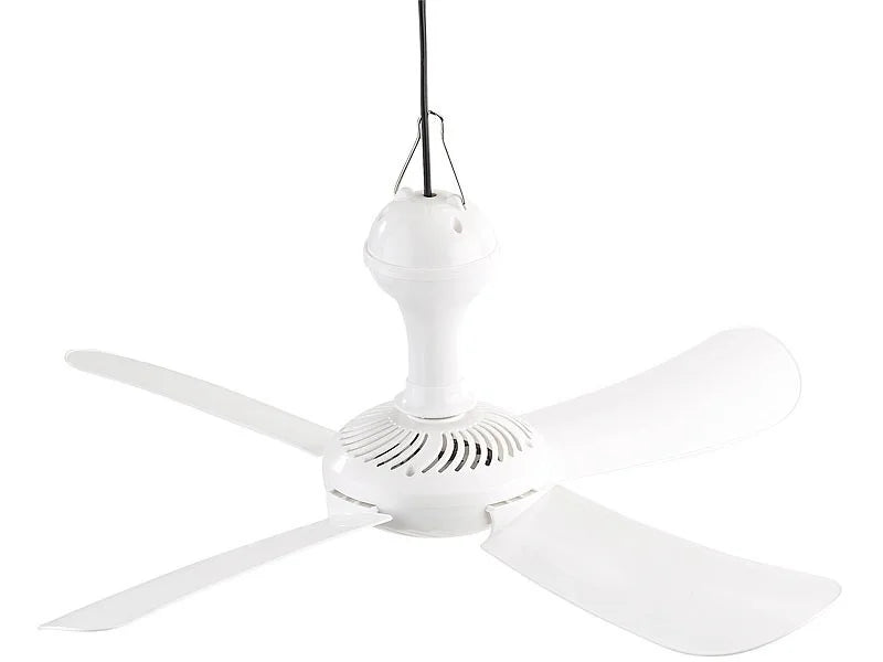 Sichler Deckenventilator Camping Ventilator 53cm Leise 230V zum Hängen