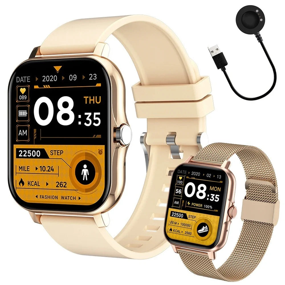 2023 Fitness Tracker Women, 1.69 inch Smart Watch, Women with Heart Rate Monitor, IP67