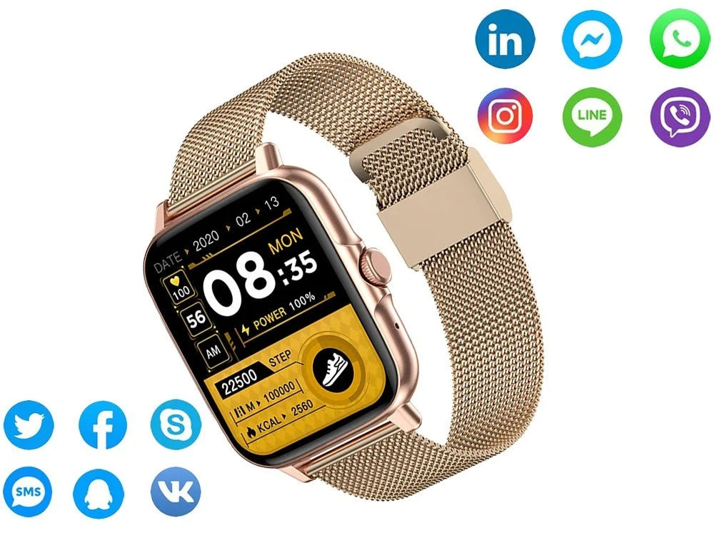 2023 Fitness Tracker Women, 1.69 inch Smart Watch, Women with Heart Rate Monitor, IP67