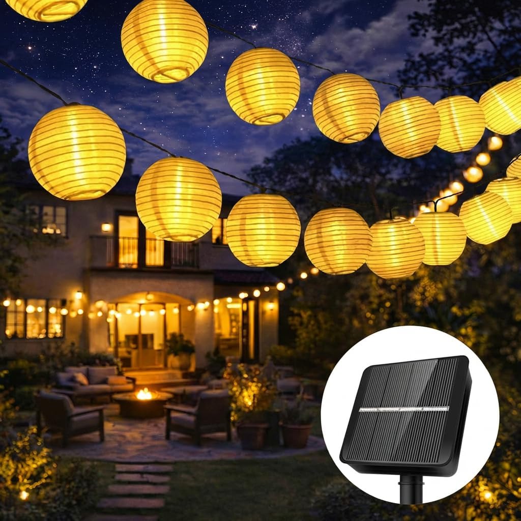 Solar Fairy Lights Outdoor Ball Lighting Garden Party Indoor Decoration Lights 30LED 