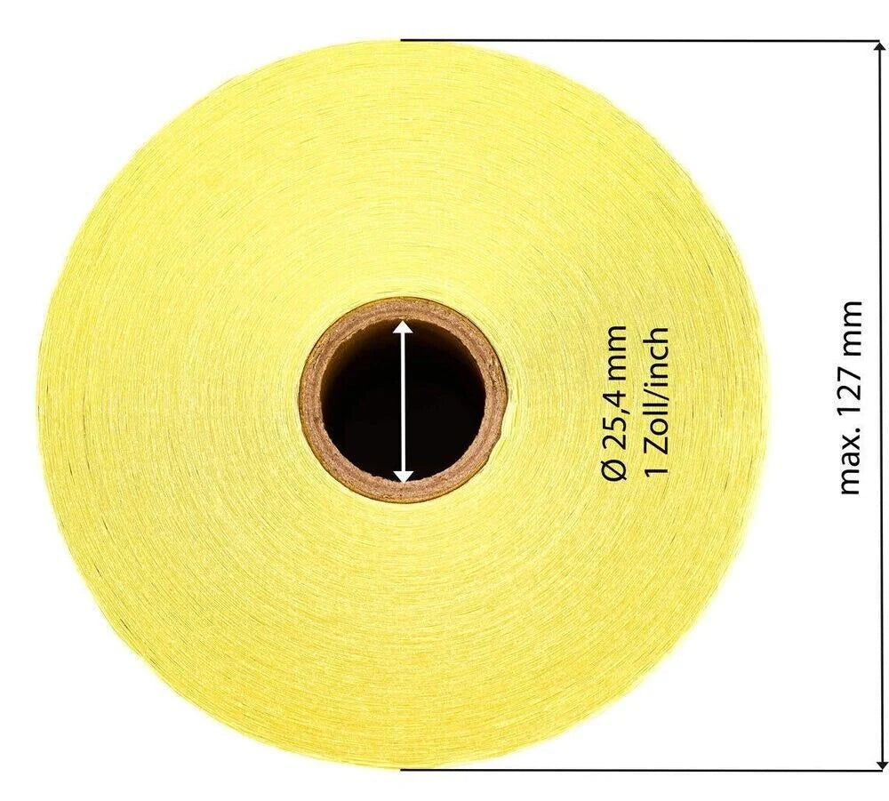 Thermo Etiketten 100x150mm 500 Stück Rolle Versand DHL DPD GLS