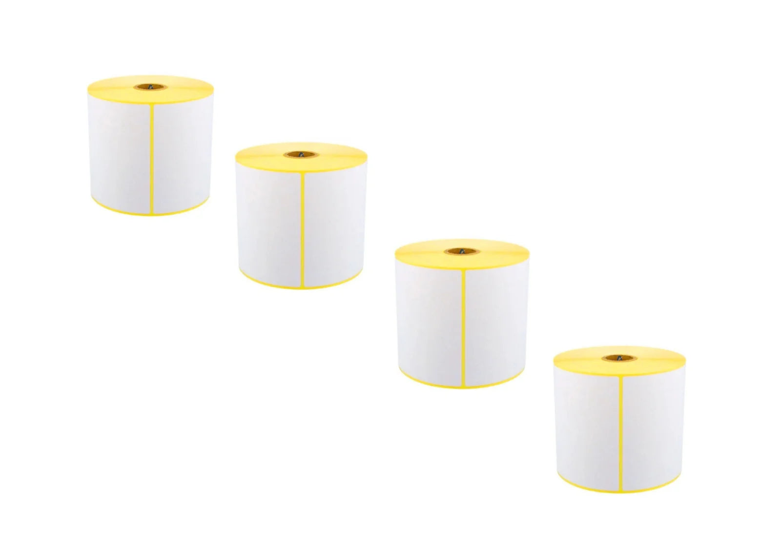 Thermo Versand Etiketten  100 x 150 mm 500 - 4500 Stück für DPD DHL GLS Zebra