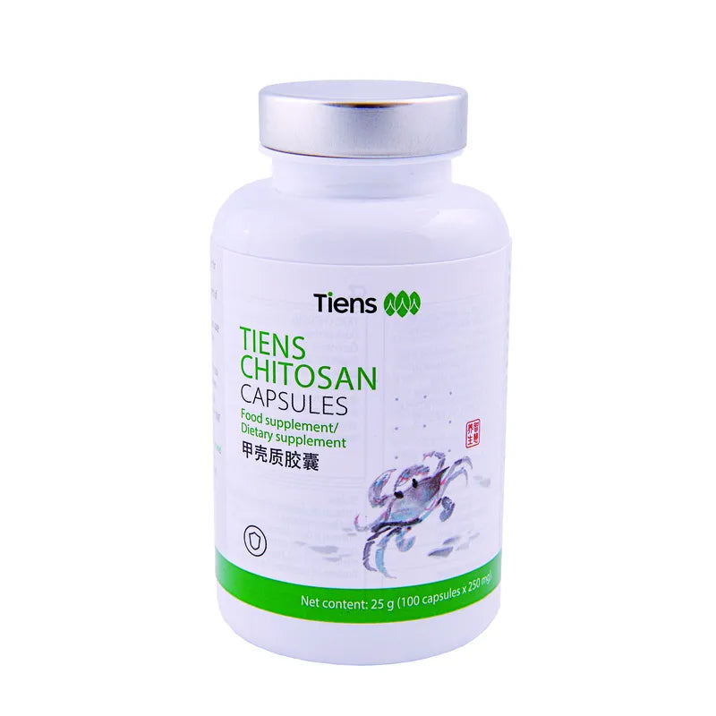 2 X Tiens Chitosan Capsules detox healthy diet - 25 g / 100 Capsules V