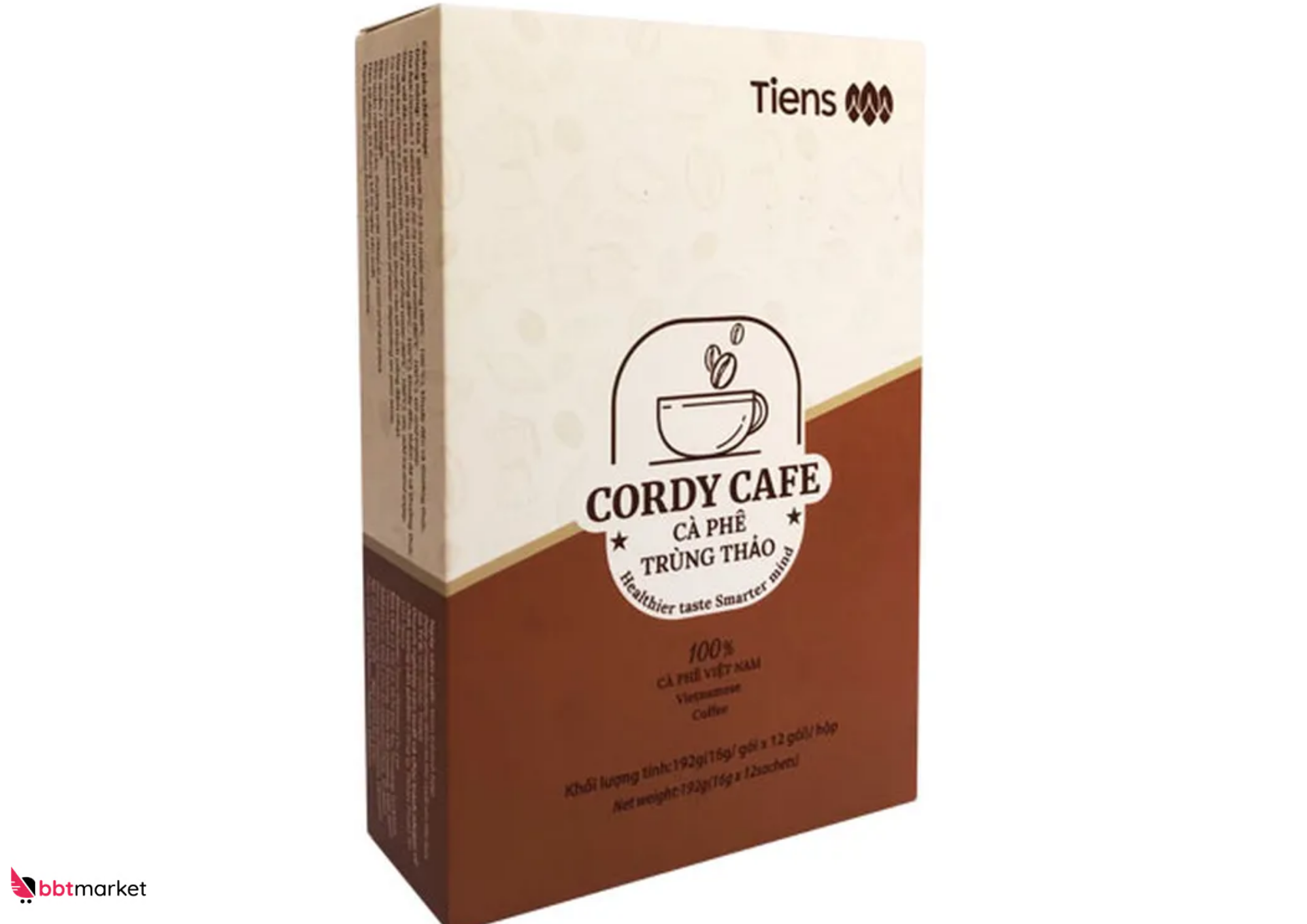 Tiens Cordycafe mit Cordyceps Sinensis Goji Beere Reishi Ginseng Extrakt