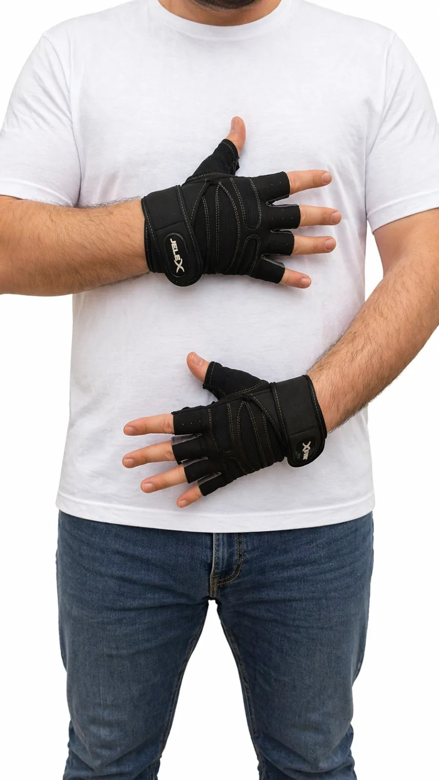 Fahrradhandschuhe XL für Herren – Gepolsterte Sporthandschuhe für Radfahren, MTB, Fitness & Training