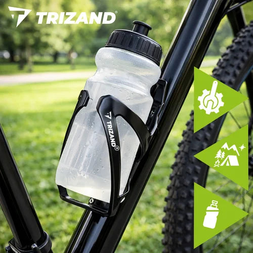 TRIZAND Fahrrad Flaschenhalter – Leichter Trinkflaschenhalter für Fahrrad & Roller mit Schrauben