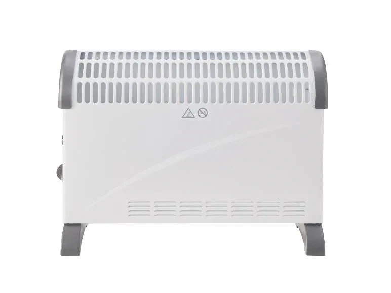 TRONIC Konvektor 2000W Weiß 3 Heizstufen Thermostat Überhitzungsschutz