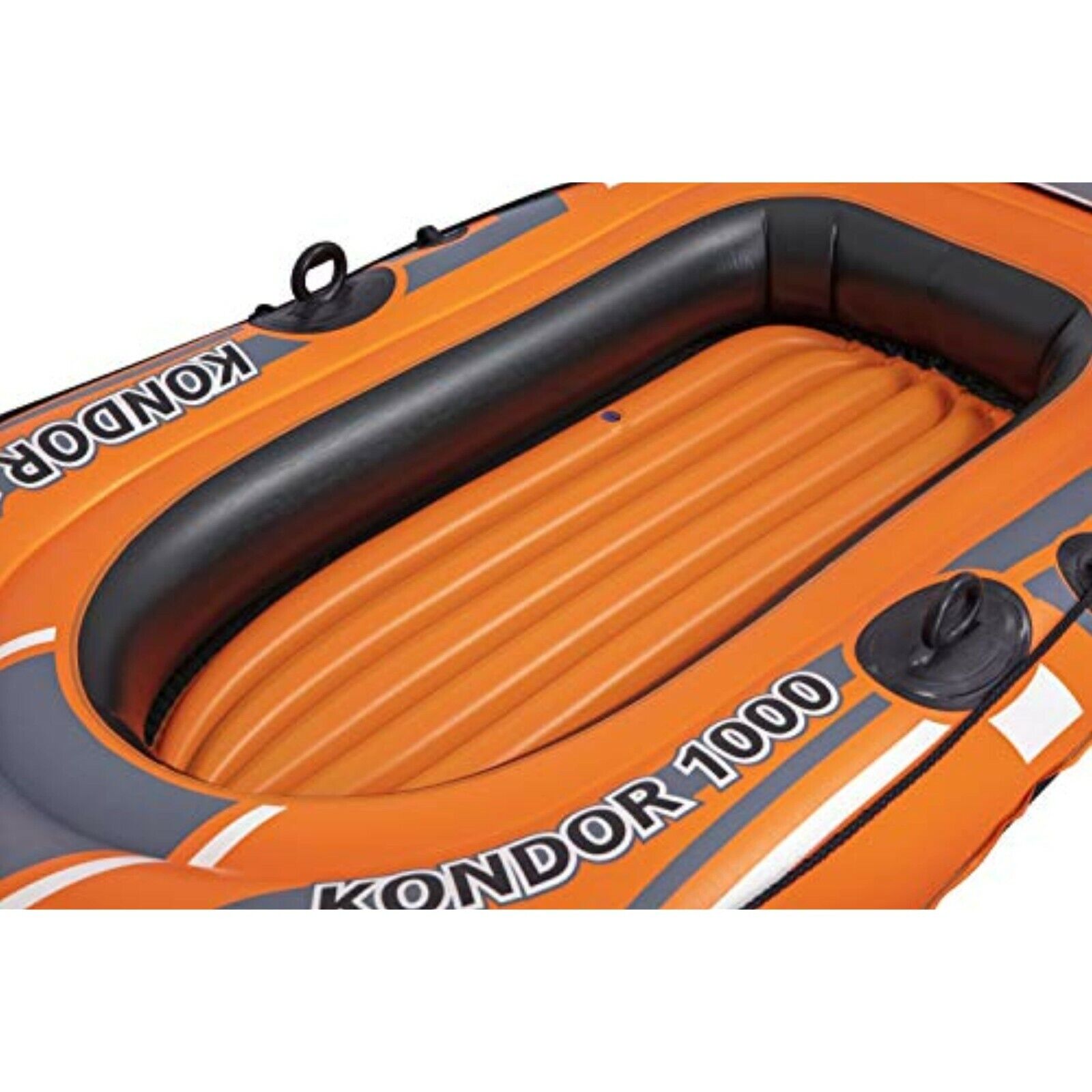 BESTWAY inflatable boat with 2 oars-155x93x30cm leisure boat paddle boat fishing boat 