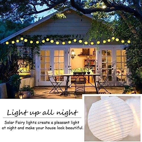 Solar Fairy Lights Outdoor Ball Lighting Garden Party Indoor Decoration Lights 30LED 