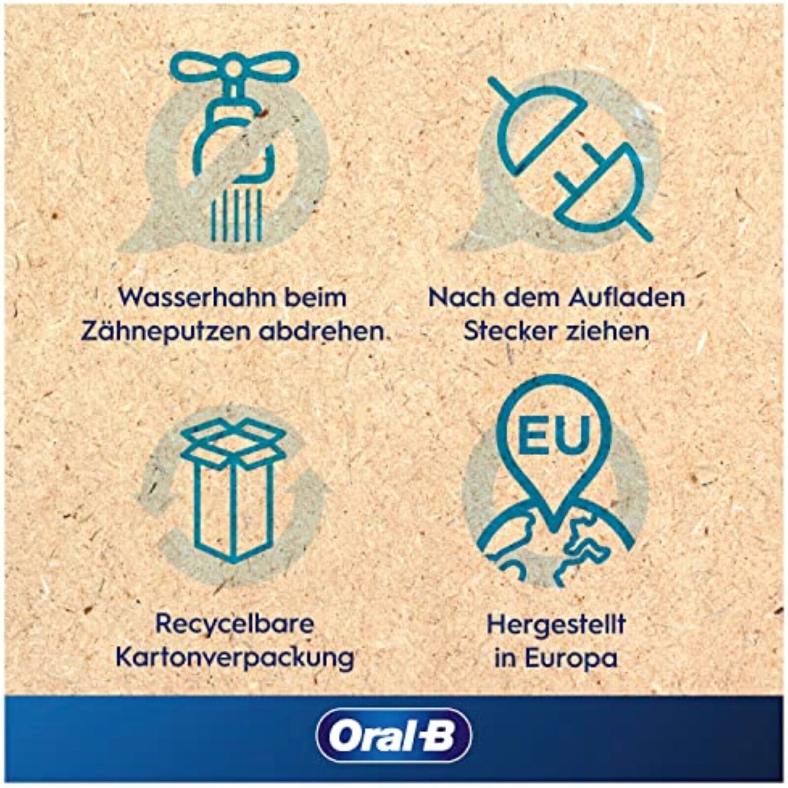 Oral-B Vitality Pro Elektrische Zahnbürste Schwarz – 3 Putzprogramme, 2D-Technologie, Wiederaufladbar