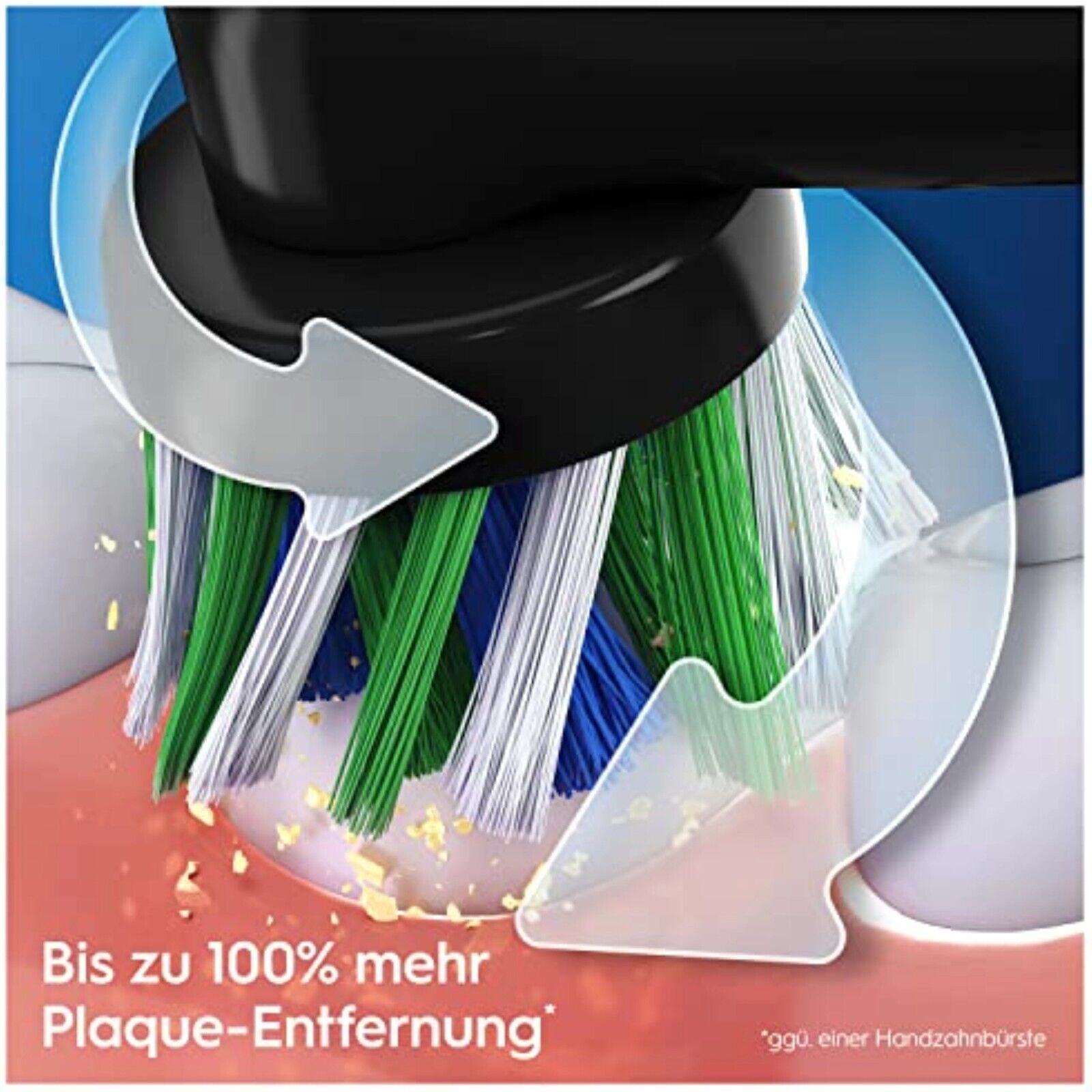 Oral-B Vitality Pro Elektrische Zahnbürste Schwarz – 3 Putzprogramme, 2D-Technologie, Wiederaufladbar