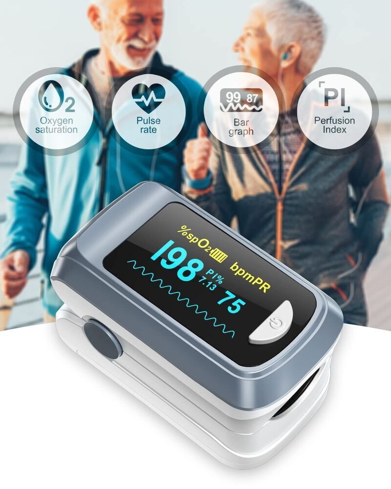 Pulse Oximeter Finger Oxygen Pulse SpO2 Meter Oximeter SpO-2 Pulse Oximeter