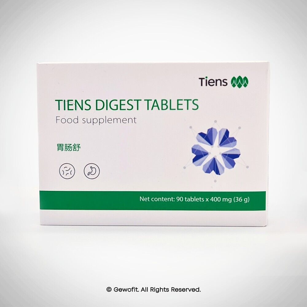 TIENS Digest Tablets Apple Pectin Vitamin B1 B6 Magnesium Calcium Iron Zinc