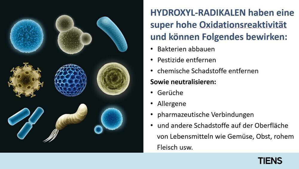 TIENS Obst Gemüse Fleisch Fisch Meeresfrüchte Getreide Müsli Reiniger