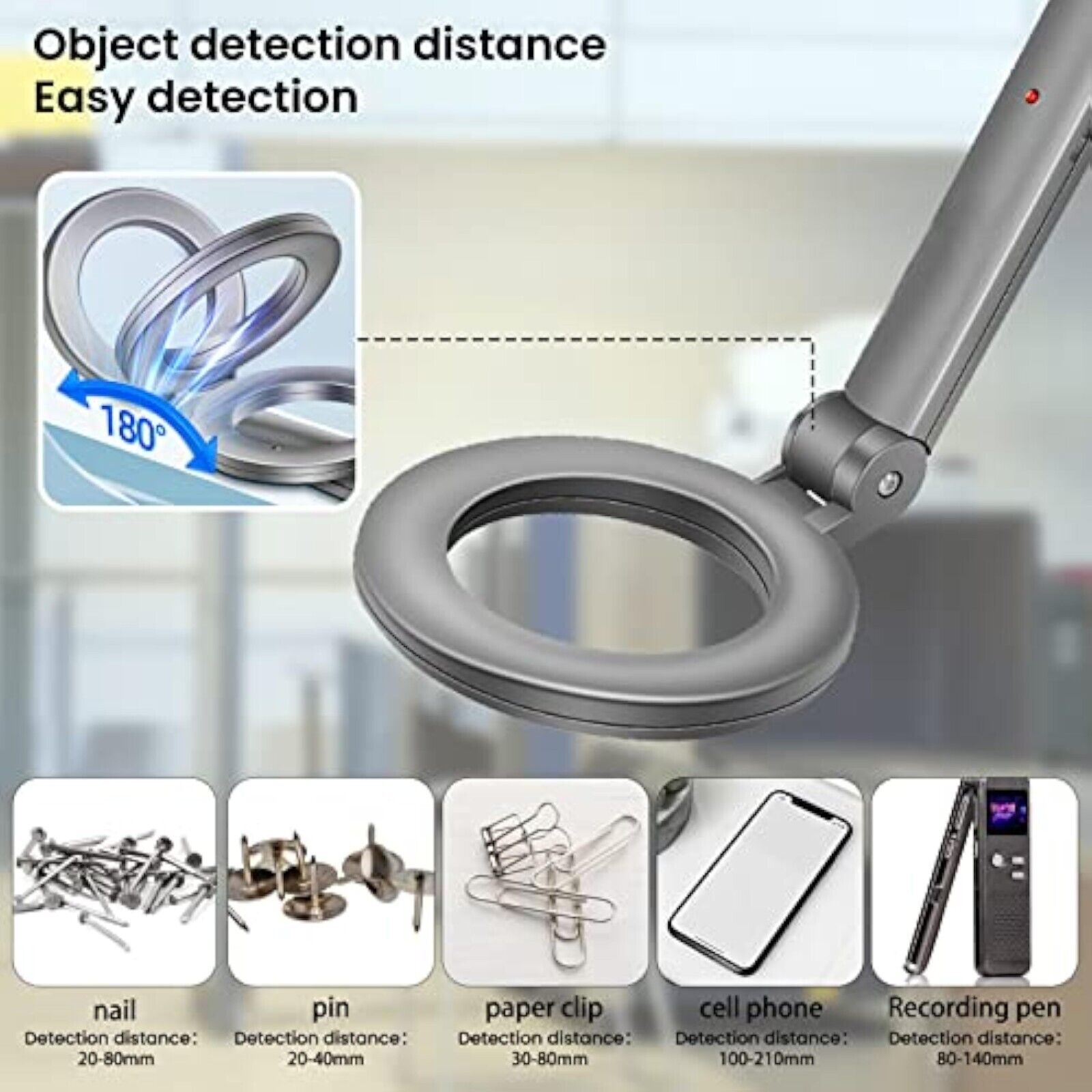 Professional LED Metal Detector Gold Metal Detector Waterproof 2023 NEW 