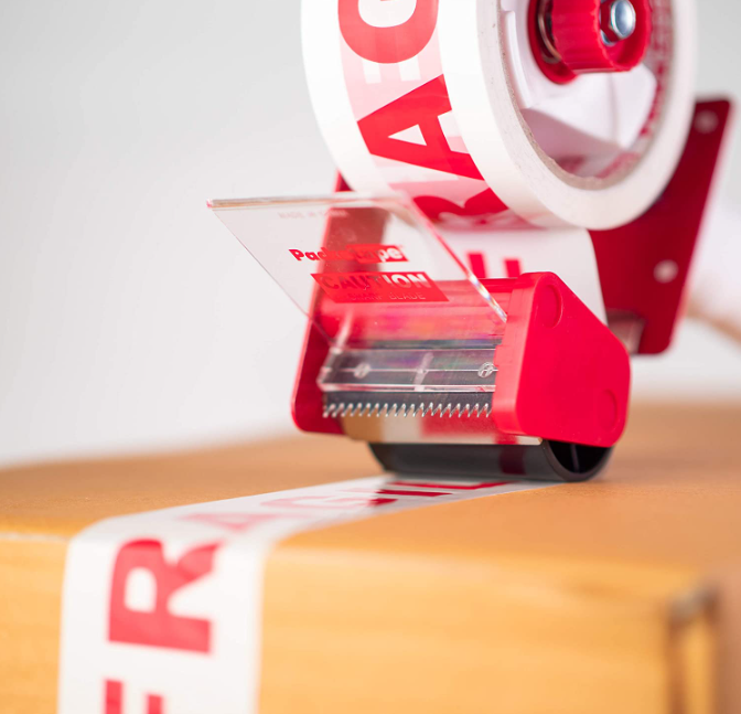 Parcel tape dispenser dispenser 2x parcel tape adhesive tape adhesive tape dispenser hand dispenser 