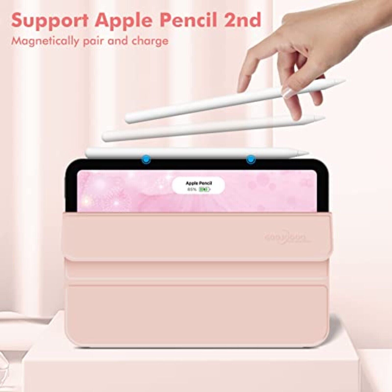 Magnetische Hülle für iPad Mini 6 (2021, 8.3 Zoll) mit Auto Sleep & Pencil Ladefunktion