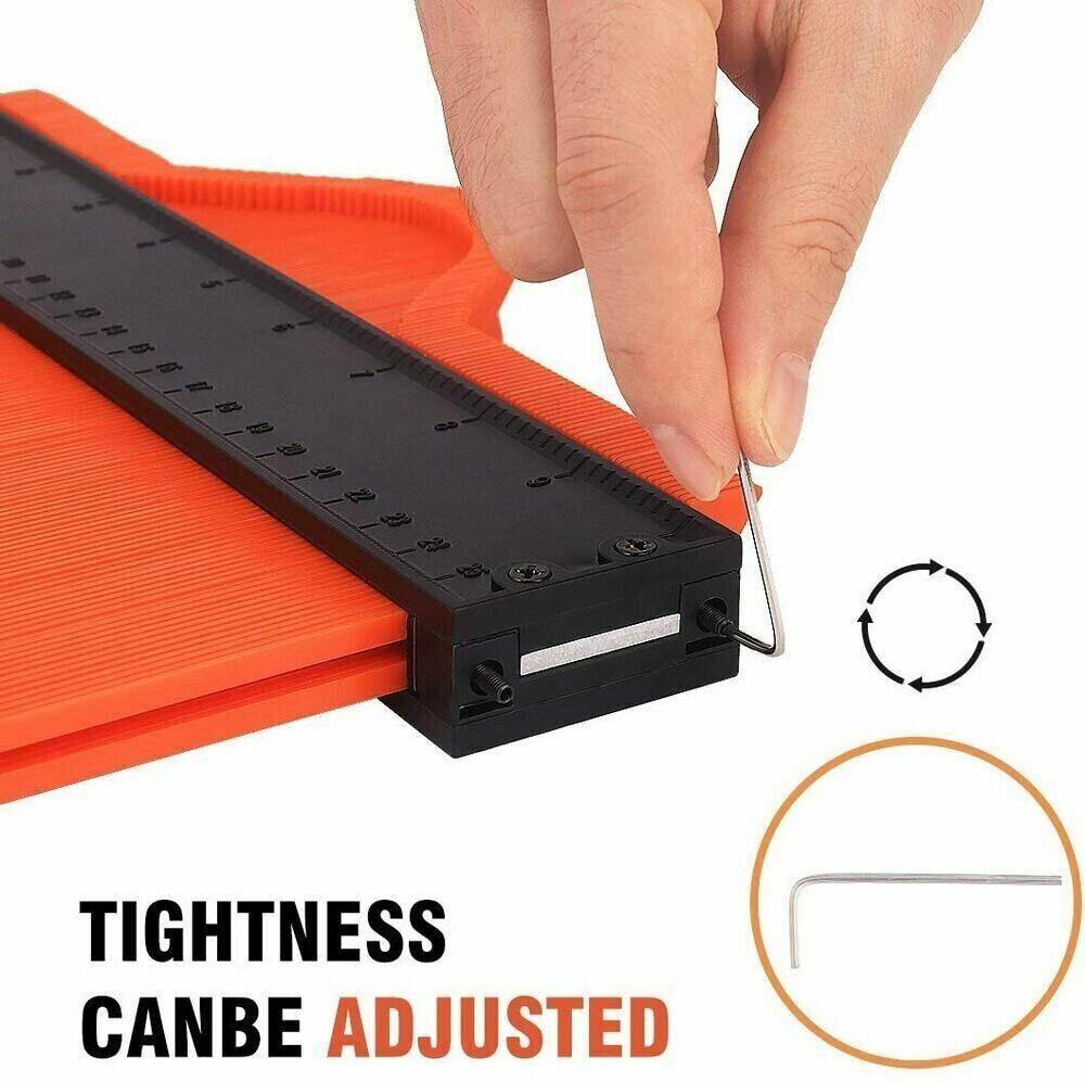 Contour gauge contour profile gauge template measuring device contour template precise 