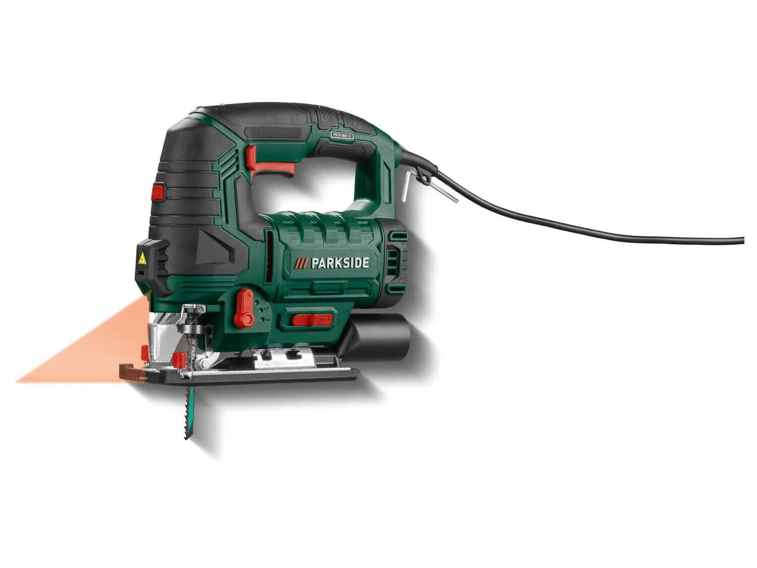 PARKSIDE® Pendelhubstichsäge »PSTD 800 C3«, mit Laserführung Saw-Lock Neu&OVP!