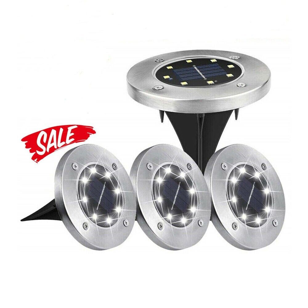 4 garden lights solar light ground spotlight outdoor lamp IP44 garden solar lamps 