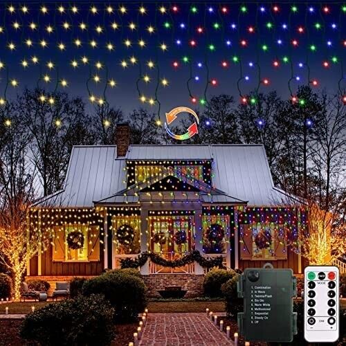 Batterie Betrieben Band 3M 102 LED Stripe Mehrfarbige Licht Band Wasserdicht
