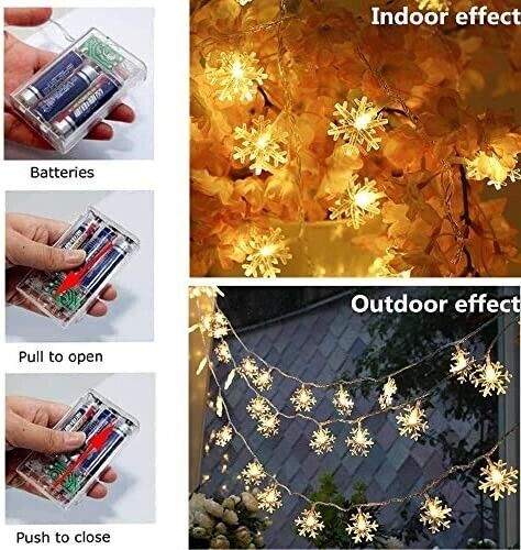 Weihnachtsbeleuchtung Sterne Lichterkette Lichtervorhang Innen Streifen Stripe