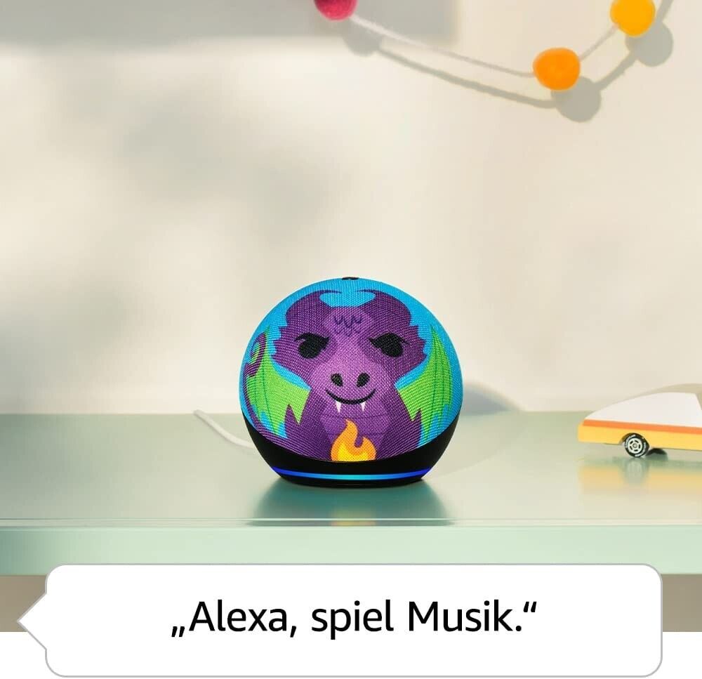 Amazon Echo Dot 5. Gen 2022 Smarter Lautsprecher Alexa | mit / ohne Uhr | Kids