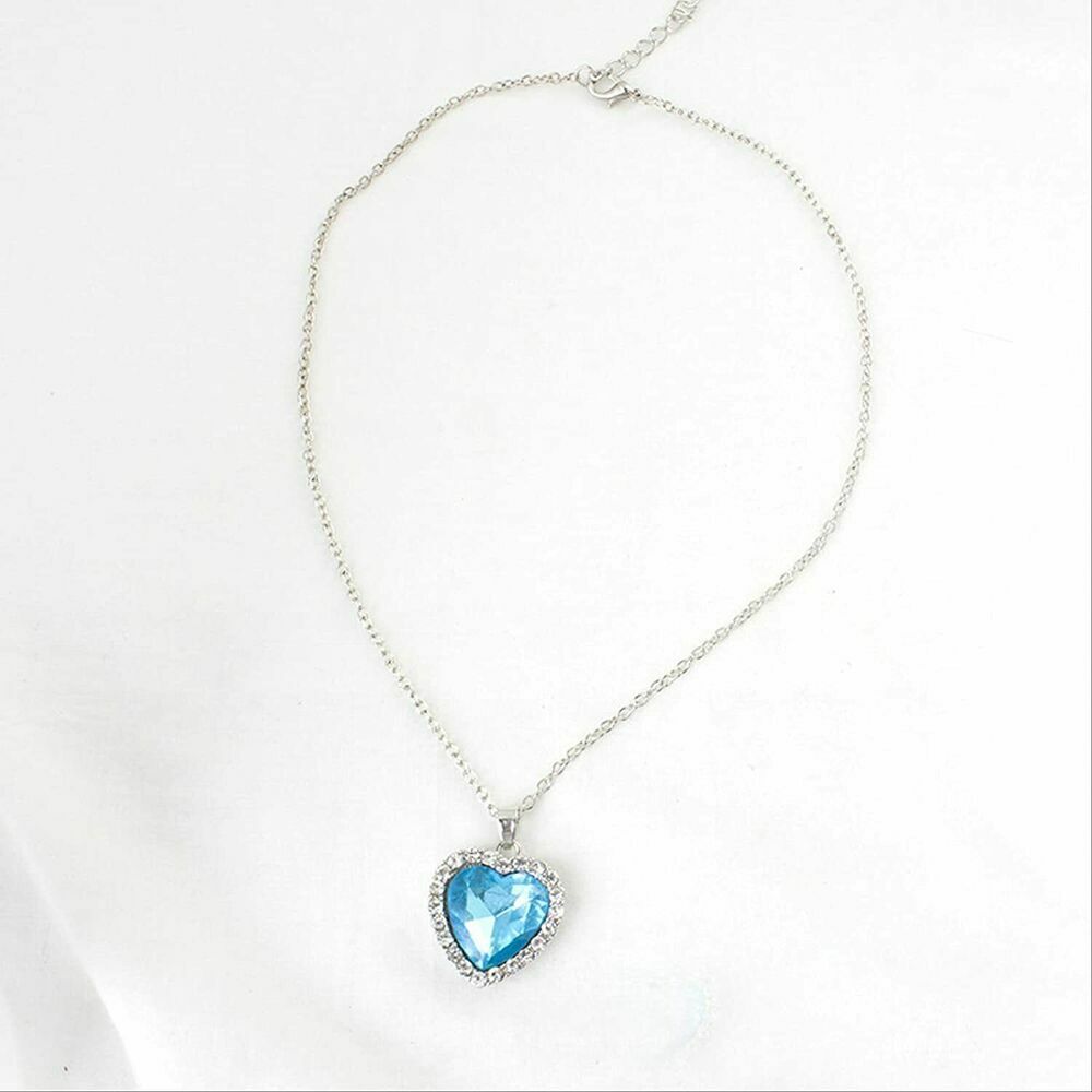 Halskette Zirkonia Herz Anhänger 925er Sterling Silber Geschenk für Damen Frauen
