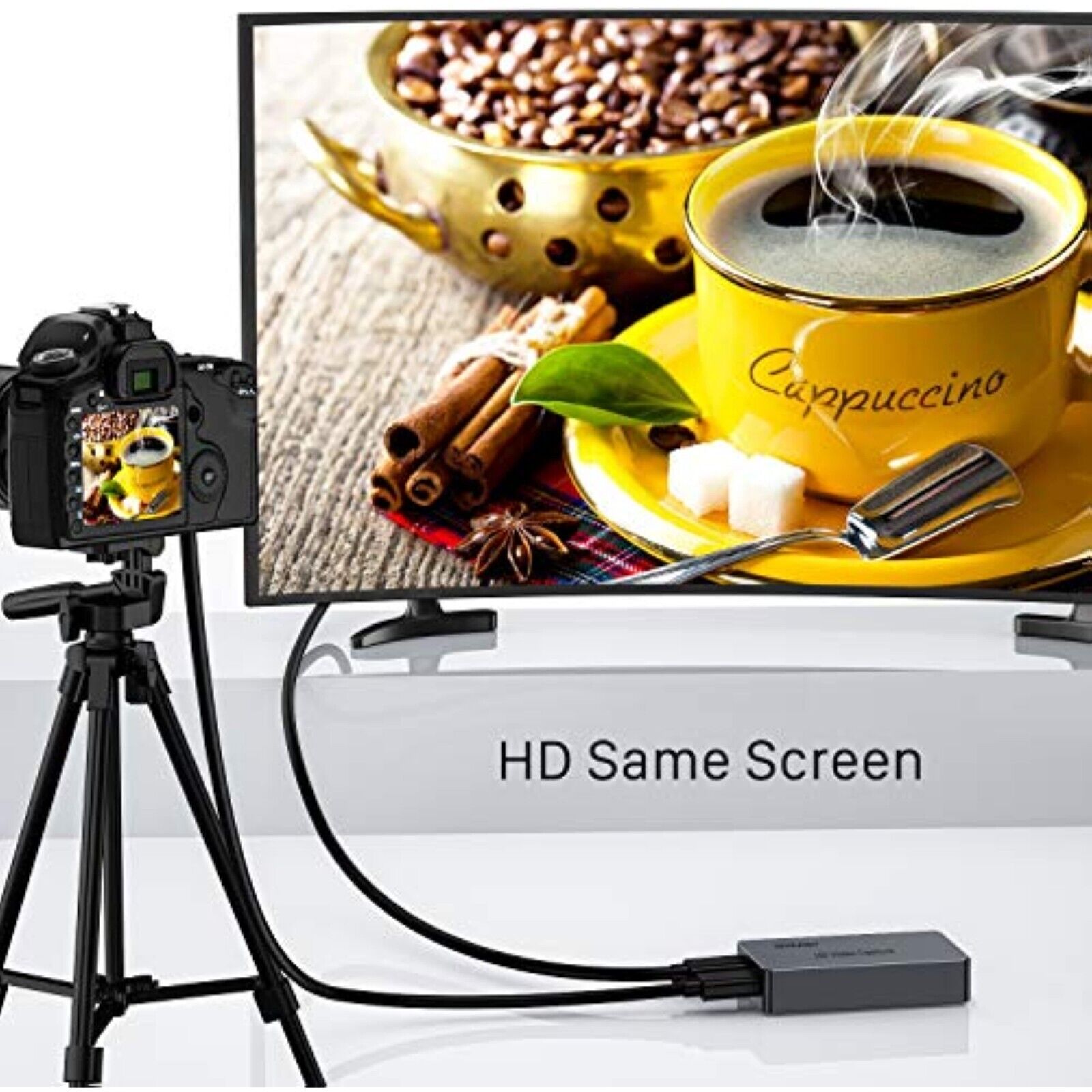 HDMI to USB2.0 4K Video Capture Card Grabber 1080P Recorder Game Live Streaming 