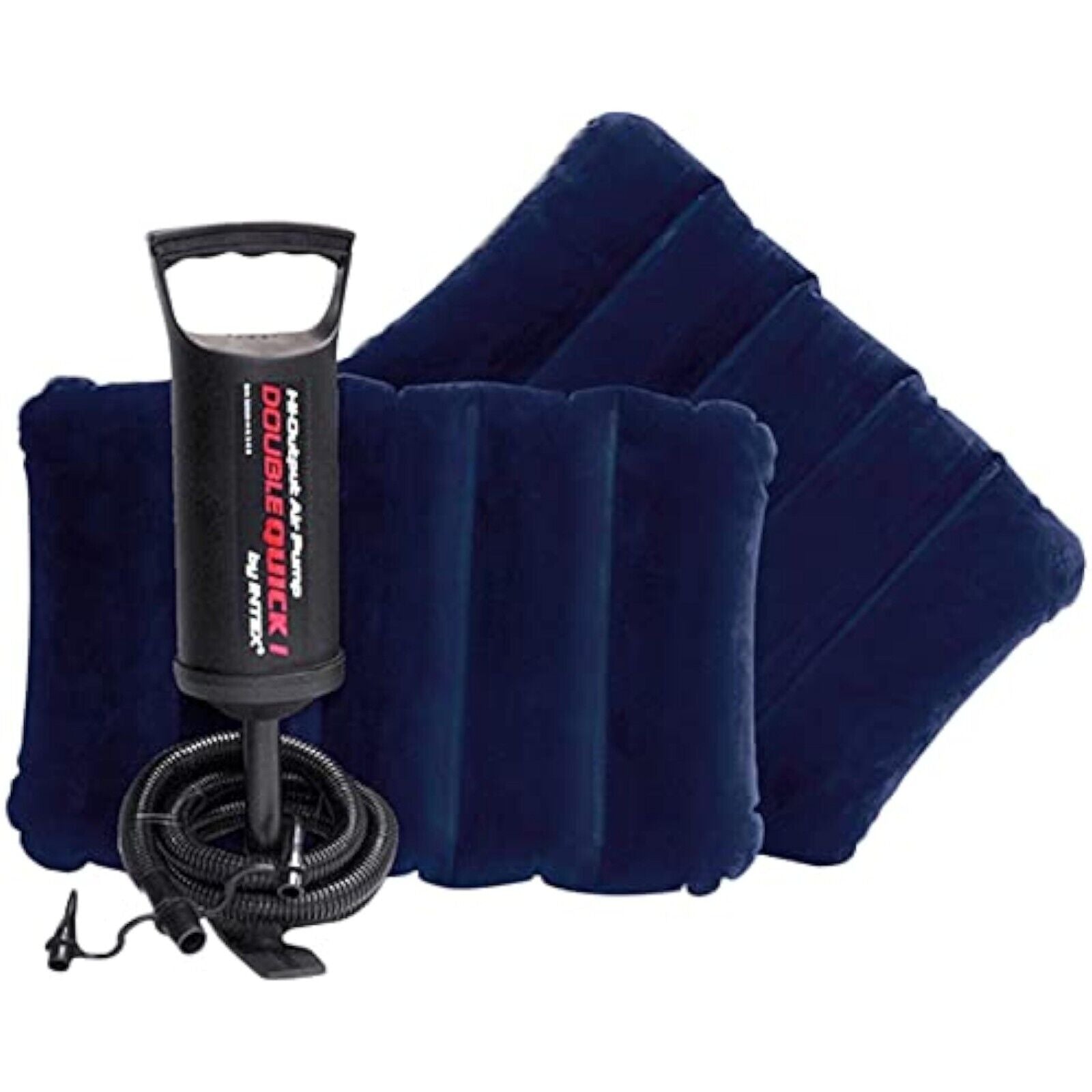 INTEX Classic Queen Airbed Guest Bed 203x152x25cm Bed + 2 Pillows + Hand Pump 