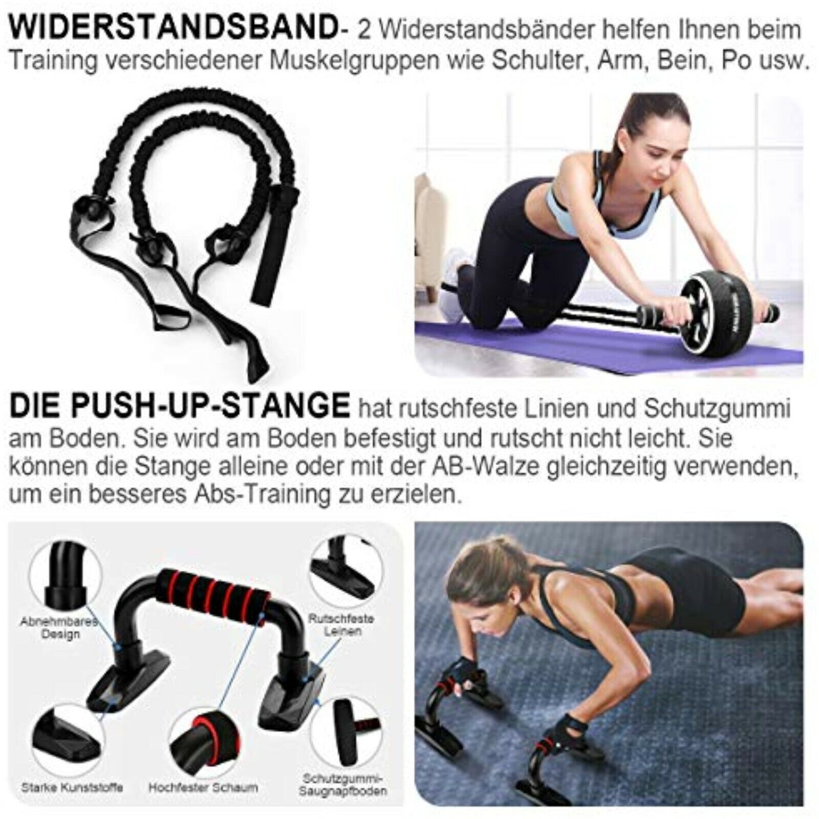 NEW abdominal muscle trainer abdominal roller abdominal trainer skipping rope abdominal muscle 
