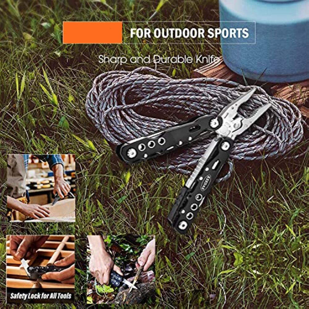 Multitool Multifunktionswerkzeug Zange Outdoor Edelstahl Multi tool Werkzeug DE