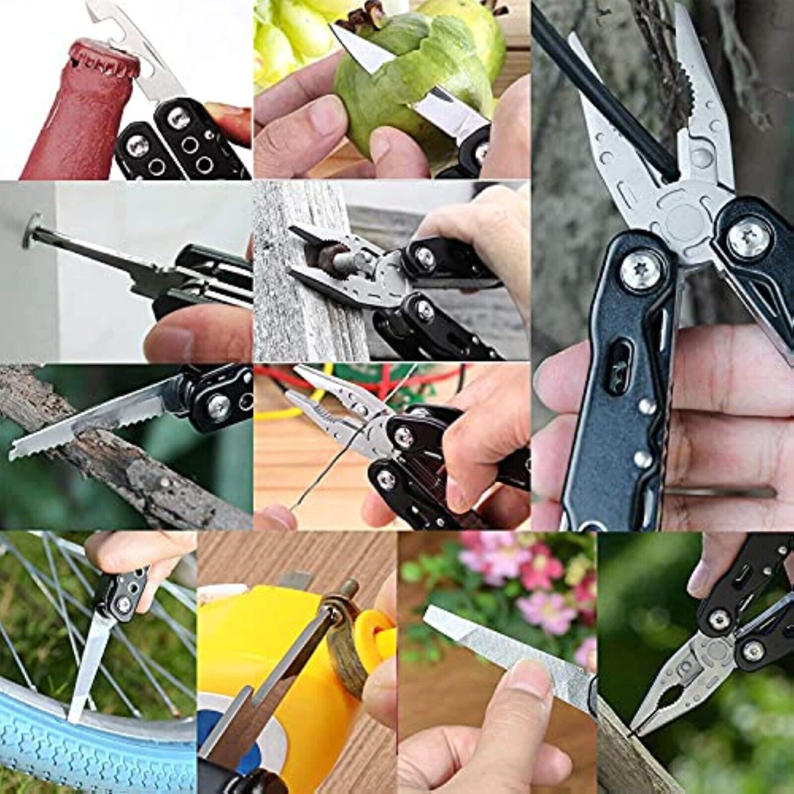 Multitool Multifunktionswerkzeug Zange Outdoor Edelstahl Multi tool Werkzeug DE
