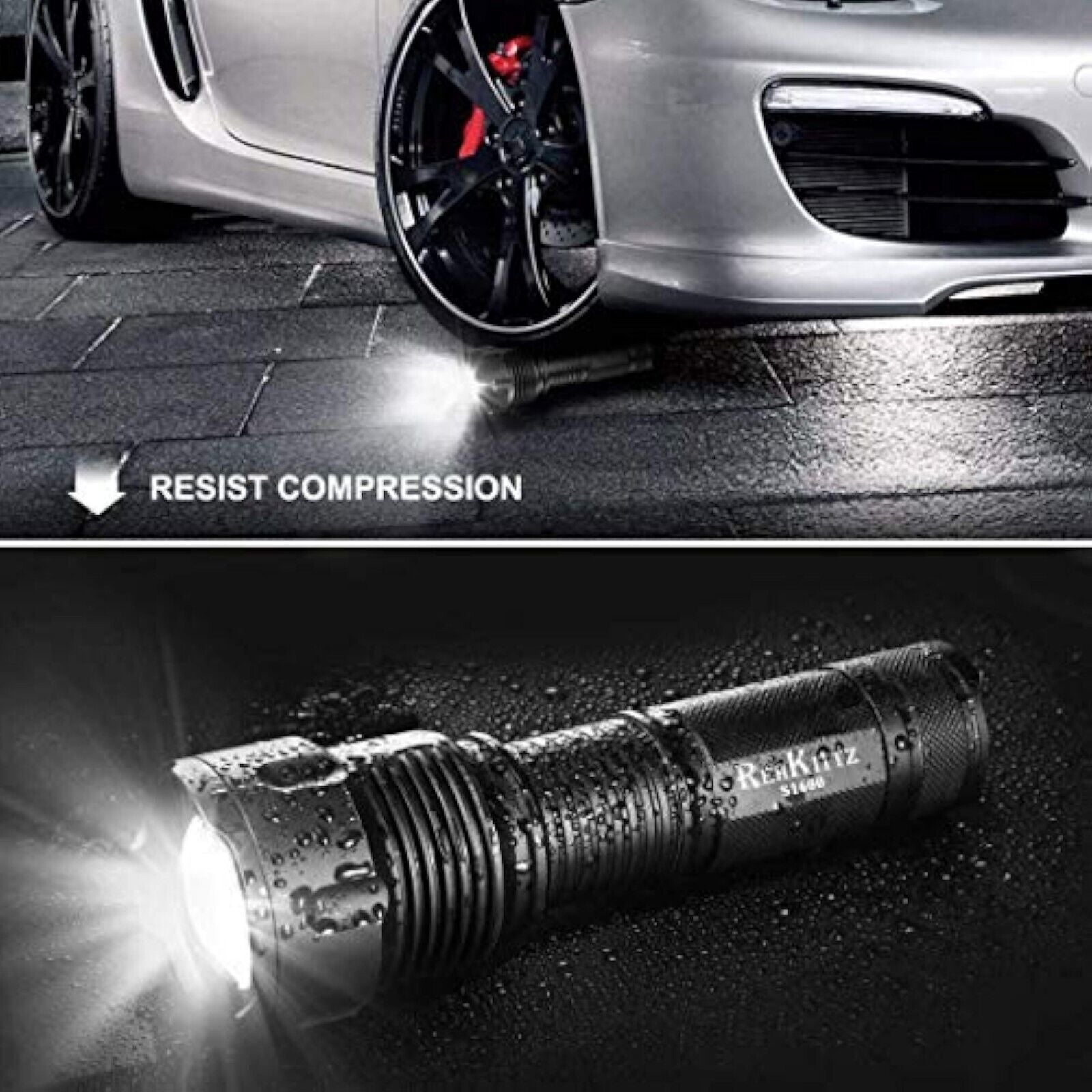 LED Taschenlampe,Extrem Hell,Handlampe Für Camping,Ausrüstung,Militär,Outdoor