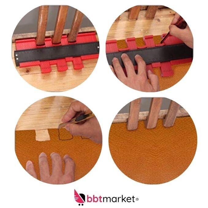 Konturenlehre Konturenschablone Profillehre 3er Set 12 cm 14 cm 25 cm Konturmess