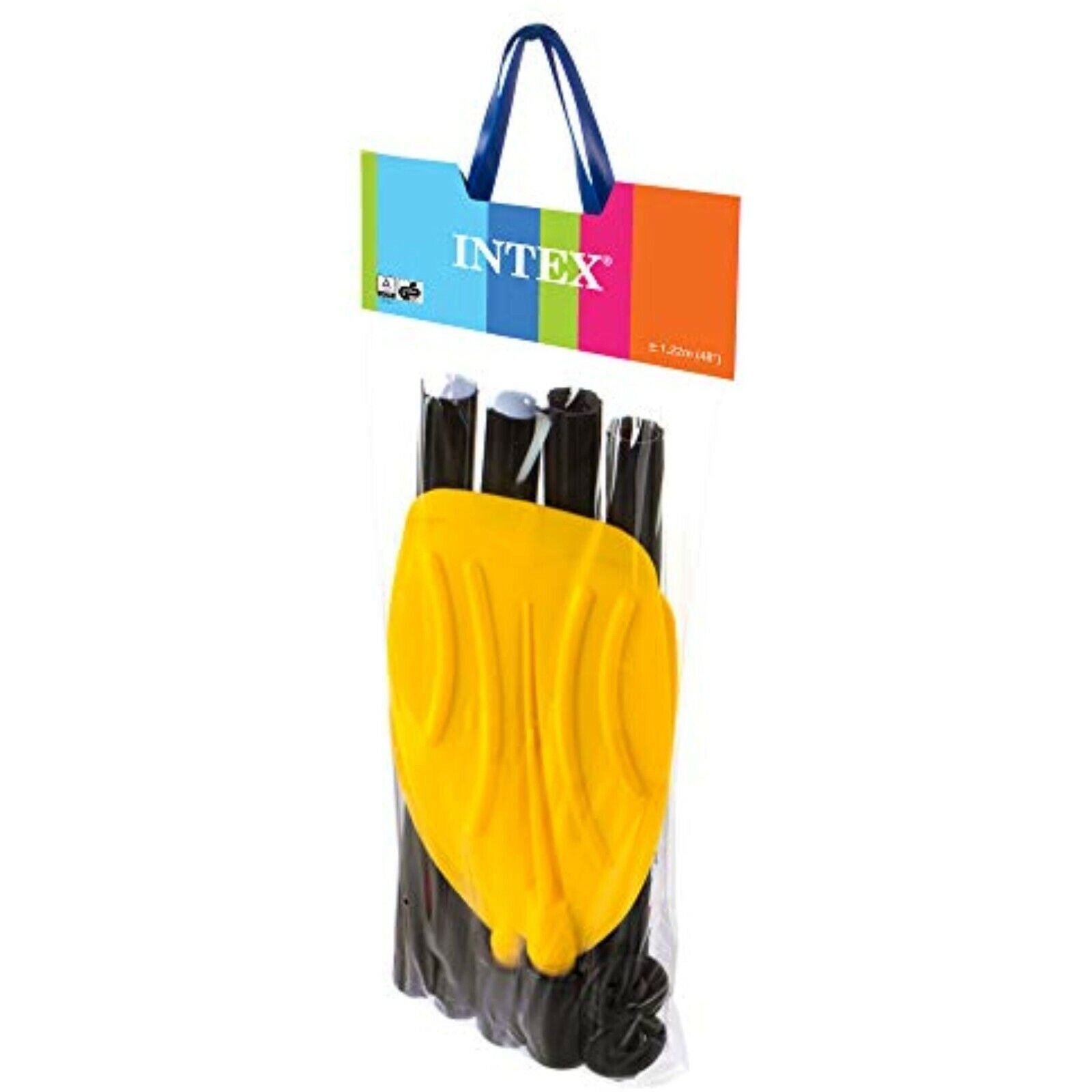 Intex paddle set of 2 122 cm - paddle oar inflatable boat kayak rowing boat boat V 
