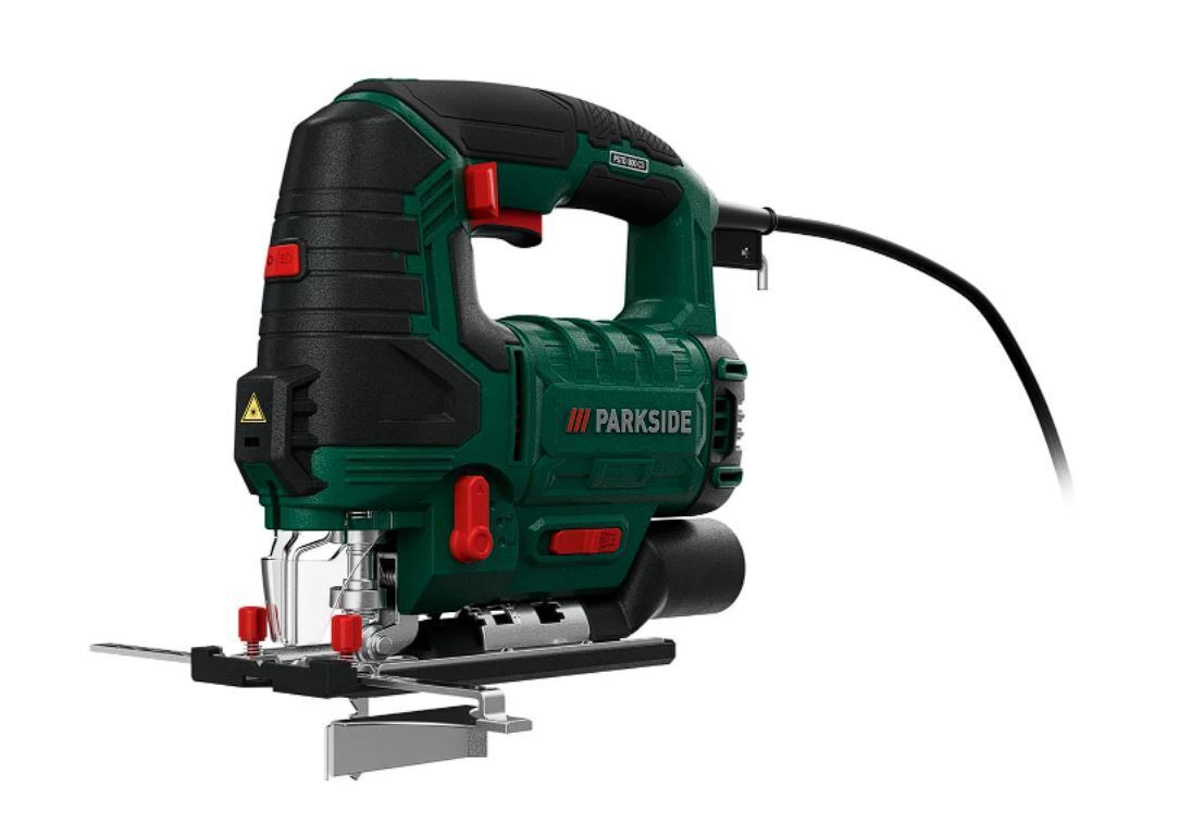 PARKSIDE pendulum jigsaw PSTD 800 C3 jigsaw pendulum stroke with saw blades 