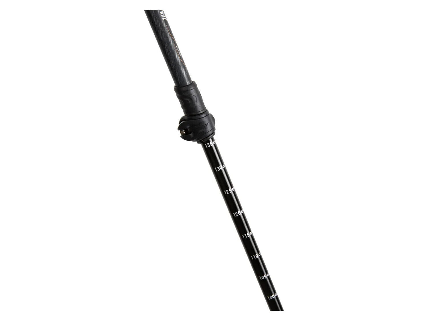 2x Nordic Walking Stöcke Teleskop 64-135 cm – Alu Antischock mit Korkgriff