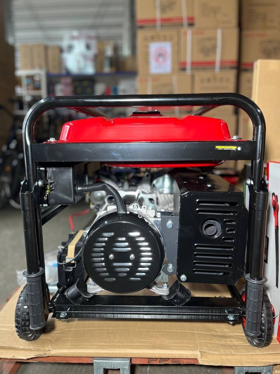 Benzin Stromerzeuger 9 kW – 380V Dreiphasen Notstromaggregat, langlebig & leistungsstark