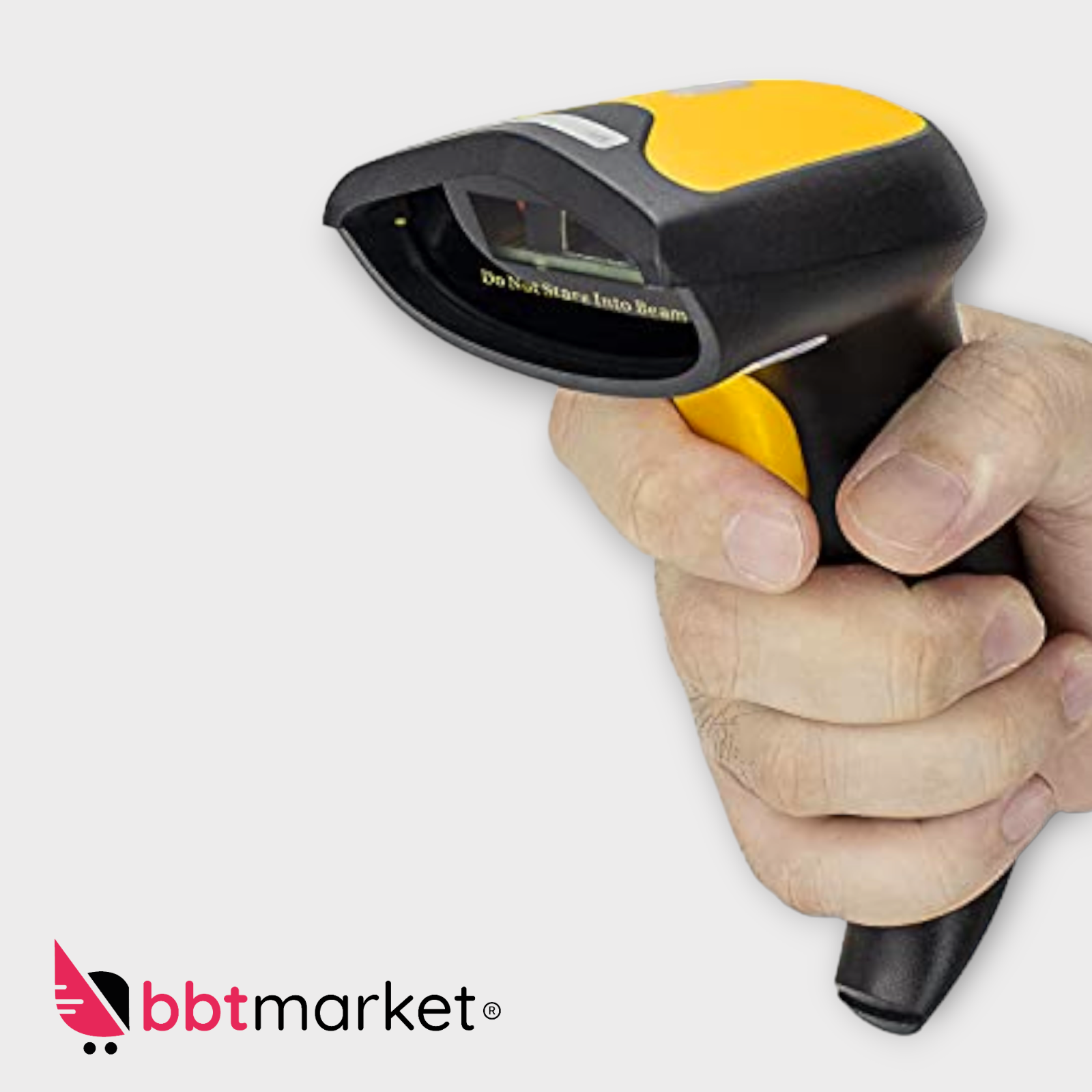 Barcode Scanner Bluetooth, kabelloser 1D Laser USB Barcode Leser, kompatibel