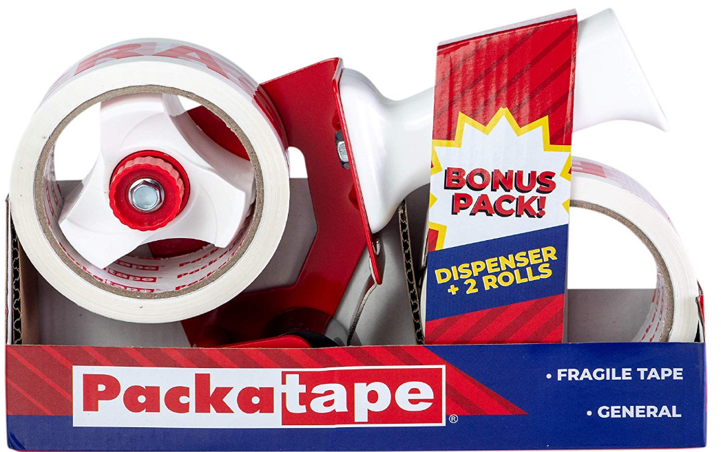 Parcel tape dispenser dispenser 2x parcel tape adhesive tape adhesive tape dispenser hand dispenser 