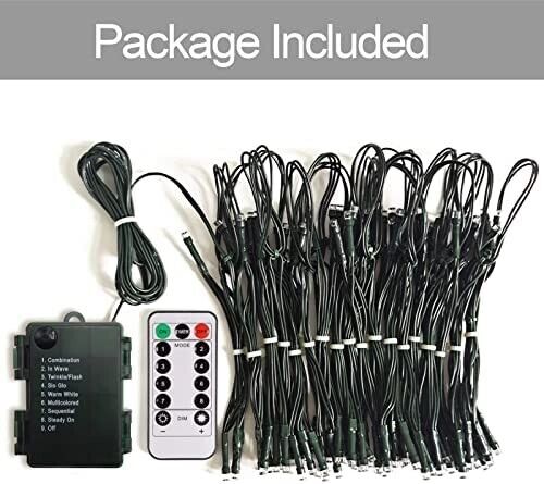 Batterie Betrieben Band 3M 102 LED Stripe Mehrfarbige Licht Band Wasserdicht