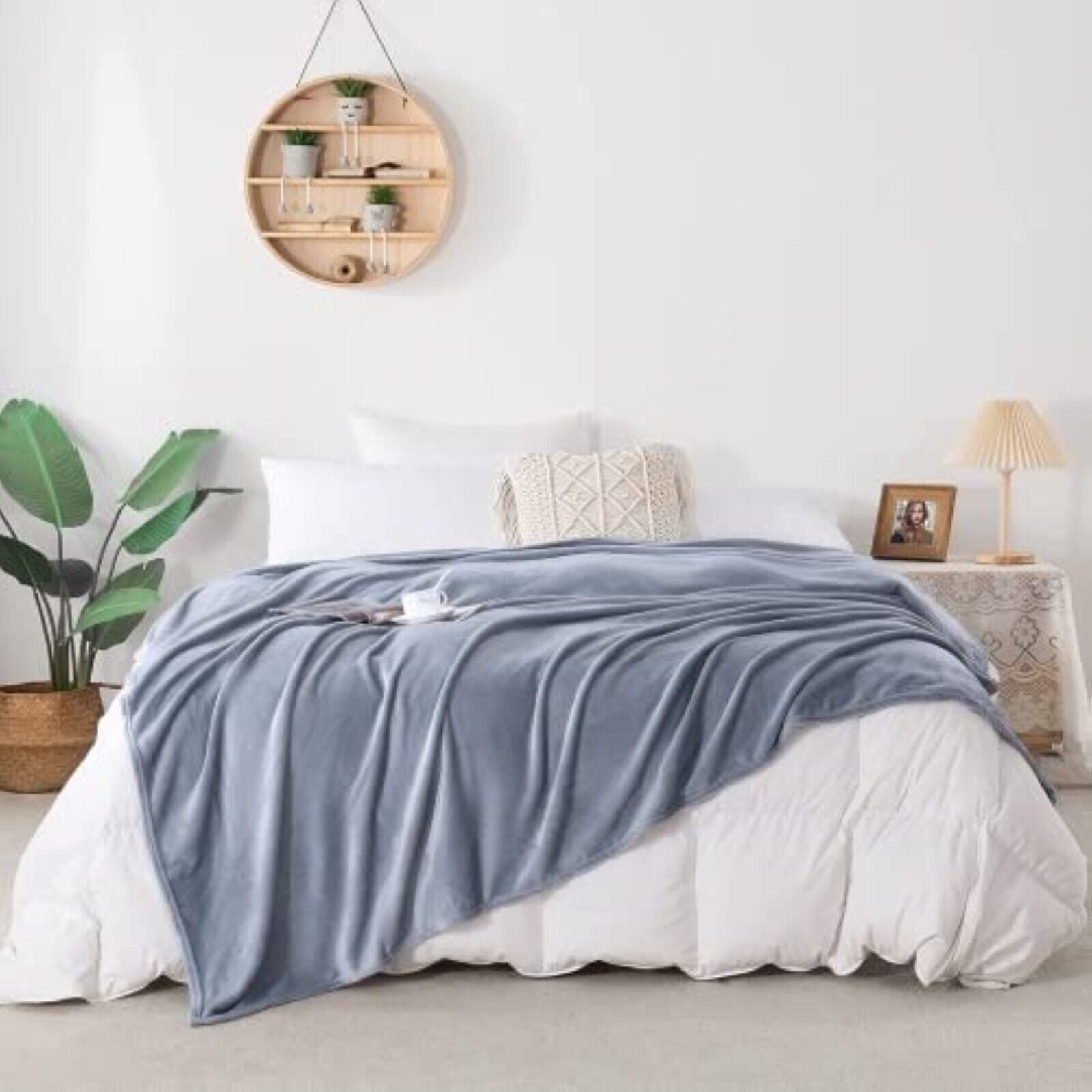 Kuscheldecke Flauschige Wohndecke Fleecedecke Sofadecke Bettüberwurf 150x200cm