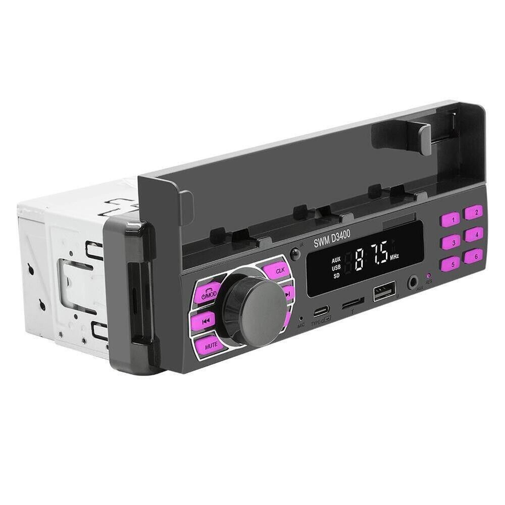 Car Radio Bluetooth 1 Din MP3 Player Handsfree C USB L8 Type X4V3