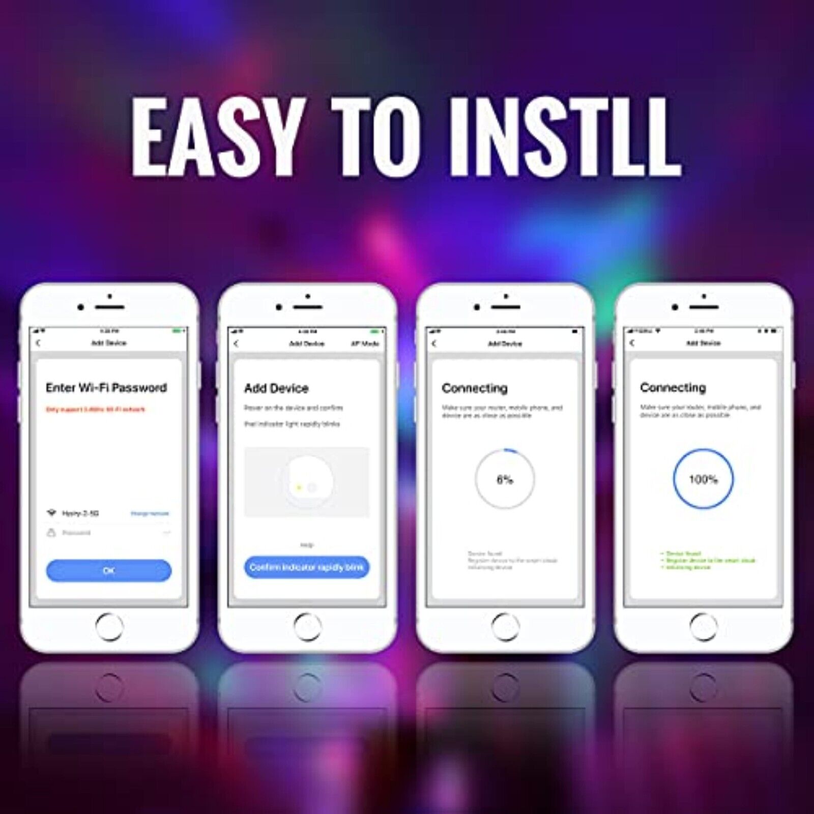2 pieces x WLAN LED lamp E27 9W bulb dimmable app control for Alexa Google 