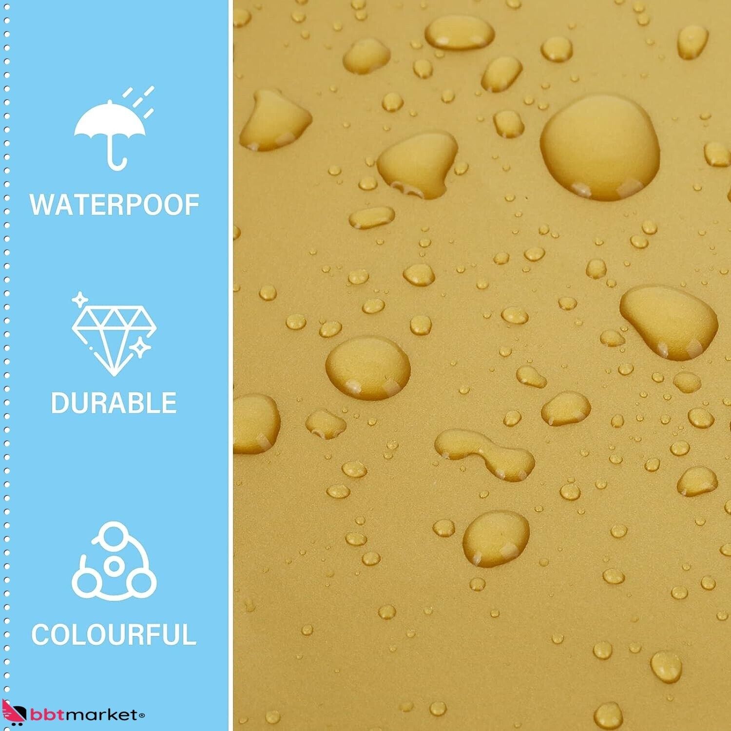 264 Stück Gold Punkte Wandaufkleber – PVC Wandtattoo Set in 4 Größen, Selbstklebende Dots für DIY Deko, Wände & Möbel