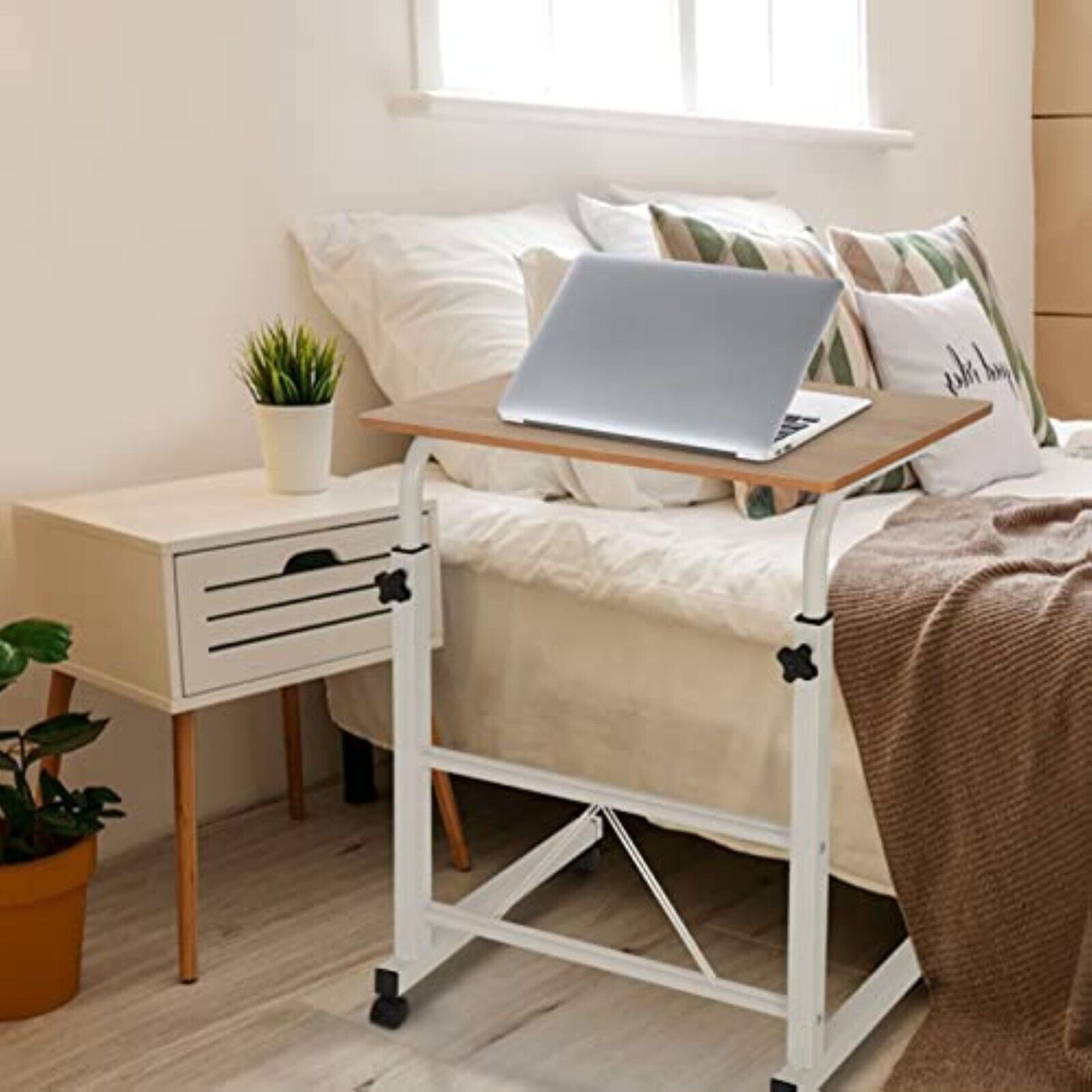 Laptoptisch Schreibtisch Arbeitstisch Mobiler Bürotisch PC Tisch Gaming Tisch